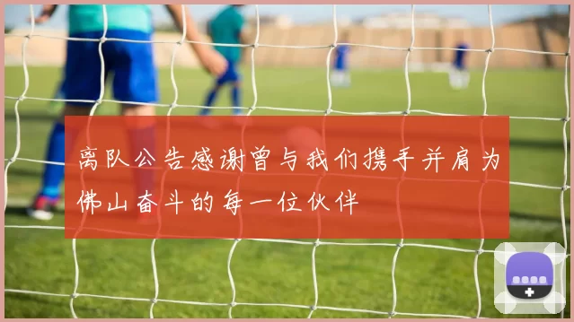 离队公告感谢曾与我们携手并肩为佛山奋斗的每一位伙伴